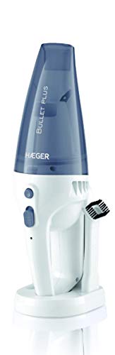 Mini Aspirador HAEGER BULLET PLUS (Autonomia: 45 min) HAEGER - Aspiradores - recarregável, filtro hepa, 0.5L, 45 min