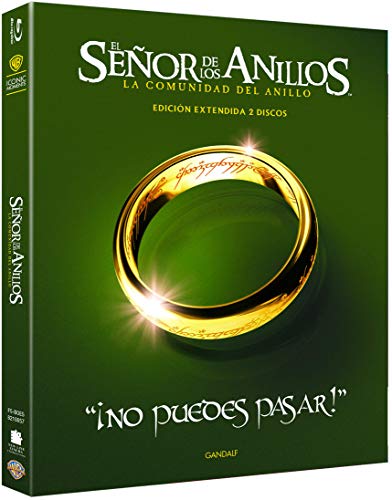 Blu-Ray El Señor De Los Anillos: La Comunidad Del Anillo (Edición Extendida) Warner - Dvds e vídeos - blu-ray, edição extendida, anéis