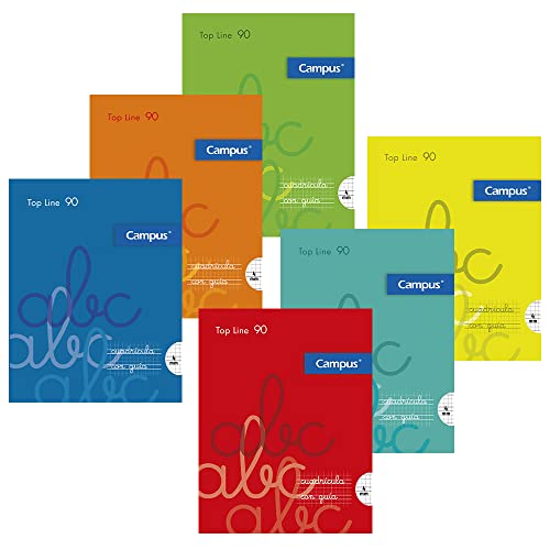Caderno Campus A5+ Quadriculado Pauta 3X3Mm 48 Folhas Polipropileno Tapas Campus - Papel de impressora e copiadora - quadriculado, pauta 3x3mm, 48 folhas, polipropileno