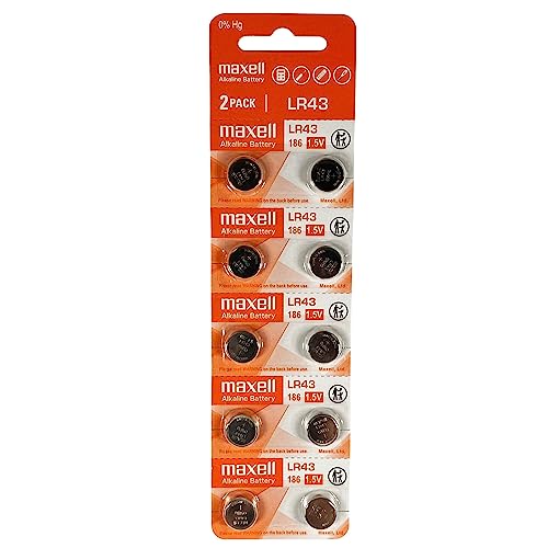 Pilhas MAXELL AA (Alcalino - Substituição: AA) Maxell - Baterias de uso geral - 1,5v, aa, alcalino, 10 pilhas