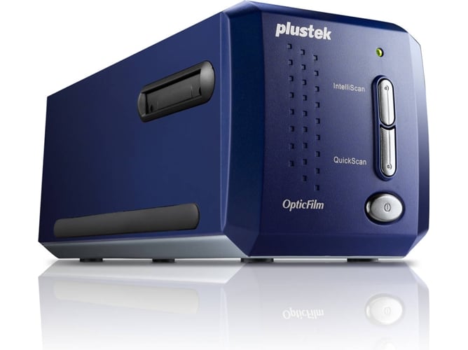 Plustek OpticFilm 8100 scanner de films et diapositives 7200 x 7200 DPI Bleu (Accessoire photo et caméra) Plustek - Digitalizadores - 7200 x 7200 dpi, cores, 48 bit, 24/48 bit