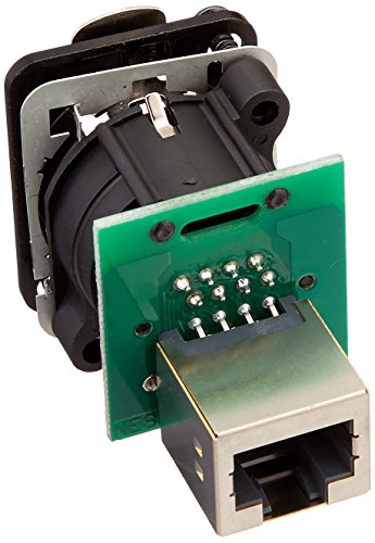 Conetor de Cabo de Áudio NEUTRIK NE8FDP-B Neutrik - Tomadas de telefone e dados - conetor, cabo áudio, neutrik, rj45, male/female