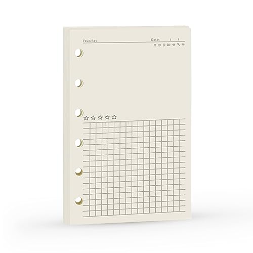 Recarga para Planificador HARPHIA A7 Interior Harphia - Papel para fichários - recarga, planificador, harphia a7, interior, papel de relleno, 45 folhas