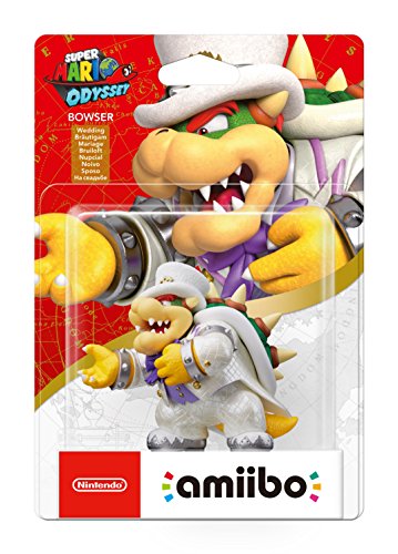 Figura de Ação SUPER MARIO BOWSER Wedding Outfit Nintendo - Acessórios para consoles de videogame - figura de ação, super mario bowser, wedding outfit, preto, coleccionável