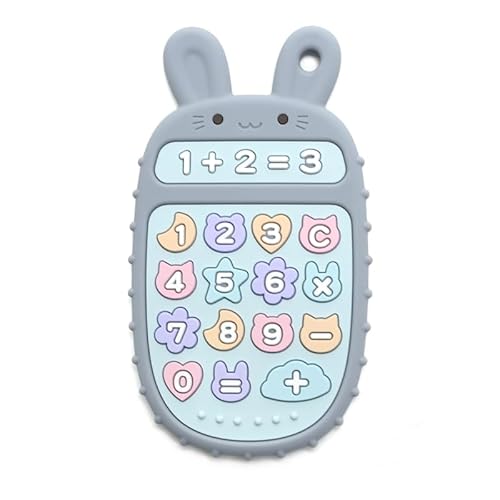 Brinquedo educativo Airfish Silicone Bunny Teether 6-12 months Dongguan Jinhong Rubber And Plastic Co., Ltd. - Cuidados com a higiene oral - educativo, teether, 6-12 meses