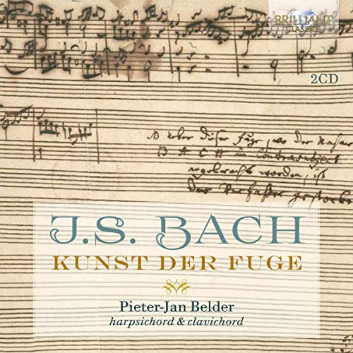 CD Bach, J.S./Bach, W.F. - L'Arte Della Fuga (1 CDs) BRILLIANT CLASSICS - Audiolivros - bach, fuga, cd