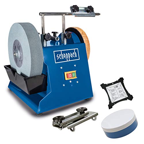 Lixa de Água SCHEPPACH Tiger 2500 (250 mm) Scheppach - Ferramentas - 250 mm, óxido de alumínio, 50 mm, rectificação