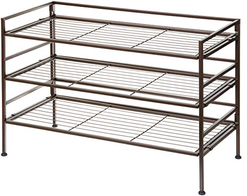 Baldes AMZ Basic 9 Sapatos (Castanho - 68x32x47.5cm) Amazon - Organizadores e sapateiras - 9 litros, castanho, plástico, 68x32x47.5cm