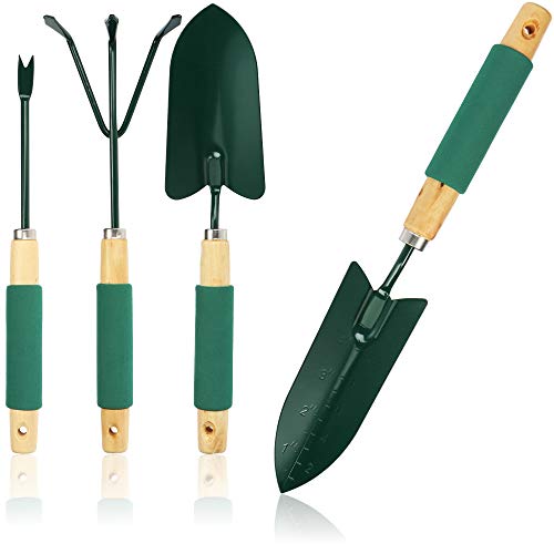 Conjunto de Ferramentas de Jardinagem COM-FOUR com-four - Ferramentas de cultivo - jardinagem, conjunto, ferramentas