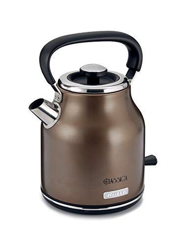 Ariete 2864-26 chaleira elétrica 1,7 l Preto, Bronze Ariete - Preparadores de chá - chaleira elétrica, 1.7 L, 2000 W, sobreaquecimento, tampa removível