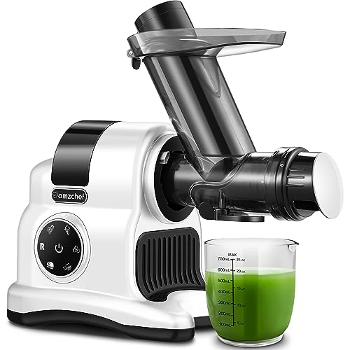 Liquidificadora AMZCHEF 80Mm Wide Chute (150 W) AMZCHEF - Centrifugadoras - 150 W, plástico, fácil de limpar