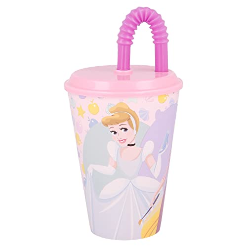 Garrafa para Bebidas DISNEY Princesses (430 ml) Stor - Garrafas de água - 430ml, disney princesses, fácil de limpar