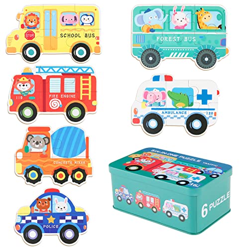 Jogo Didático VICTSE 6 Pack Puzzle (1 anos) Victse - Jogos - didático, puzzle, 6 pack