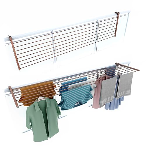Estendal FOXYDRY 202Cm Dobrável Correia Dupla foxydry - Secadores e cabides - 202cm, alumínio, aço inoxidável, 2 suportes