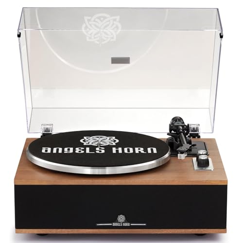 Gira-Discos ANGELS HORN AT-3600L (Automático - Velocidade: 33 1/3 - 45) ANGELS HORN - Gira-discos e leitores de vinil - automático, 33 1/3, 45