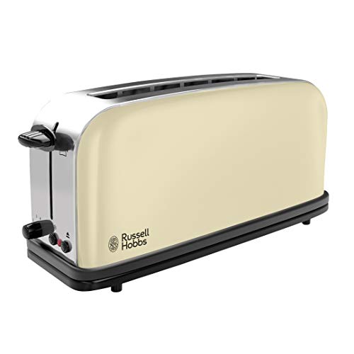 Torradeira Russell Hobbs Colours+ Creme | Prateado (Pequeno Almoço) Russell Hobbs - Torradeiras - torradeira, russell hobbs, colours+, creme, prateado, pequeno almoço
