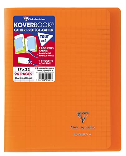 Capa Tablet Clairefontaine ES Koverbook (Universal - 9.7'' - Laranja) Clairefontaine Rhodia - Cadernos e bloco de notas - universal, 9.7 polegadas, laranja