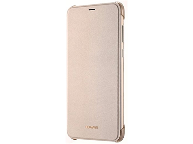 Capa Huawei P Smart LMOBILE Book Dourado HUAWEI - Capas para telemóveis - fólio, dourado, resistente ao pó, resistente a riscos