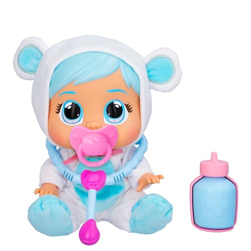 Boneca BEBES LLORONES Loving Care Kristal (Idade Mínima: 3 anos) IMC Toys - Brinquedos - pijama personalizado, kit médico, chupete, biberão, estetoscópio