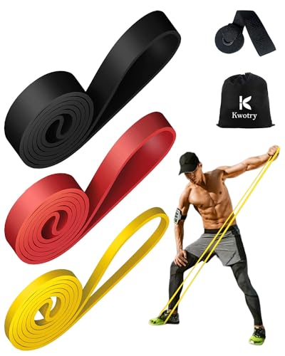 Bandas Elásticas KWOTRY (Multicor - 3 Unidades) kwotry - Bandas de exercício - elástico, multicor, 3 unidades