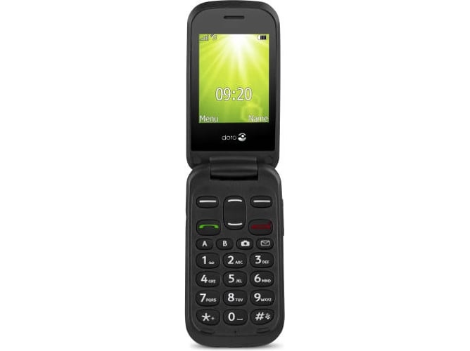 Telemóvel DORO 2404 Senior (2.4'' - 2G - Preto) Doro - Telemóveis - sénior, 2.4 polegadas, 2G, preto
