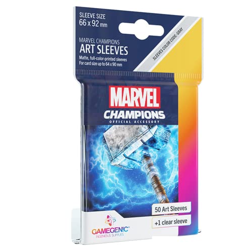 Capa para Cartas GAMEGENIC Champions Sleeves Thor GAMEGENIC - Capas de cartão - capa, cartas, gamegenic, champions sleeves, Thor, marvel