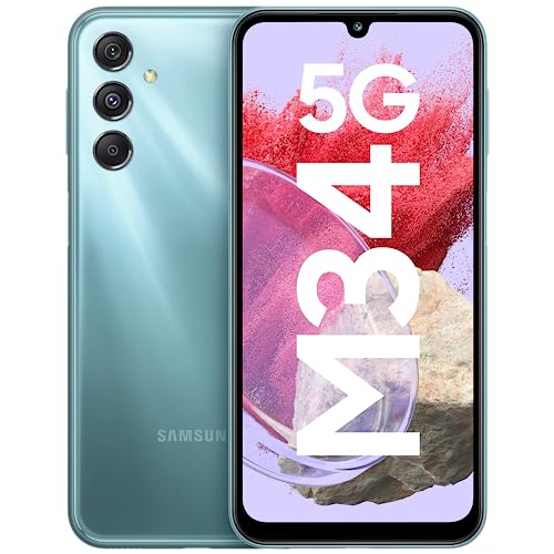 Smartphone SAMSUNG Galaxy M34 (6.5'' - 6 GB - 128 GB - Azul) SAMSUNG - Telemóveis - 6.5, android 12, 128 GB, 50 mp