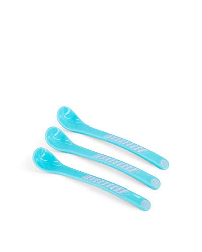 Conjunto de 3 Talheres TWISTSHAKE Curvos (Azul - Aço Inoxidável) Twistshake - Talheres - 3 talheres, aço inoxidável, curvos, azul