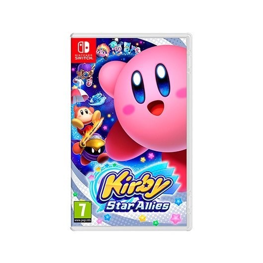 Jogo Nintendo Kirby: Star Allies (Switch) Nintendo - Software de jogos de vídeo - nintendo, Switch, aliados, corazón oscuro