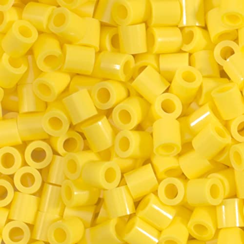 Perlas de Plástico Amarelo 5 Mm 1100 Unidades VAESSEN CREATIVE Vaessen Creative - Missangas - perlas, plástico amarelo, 5 mm, 1100 unidades