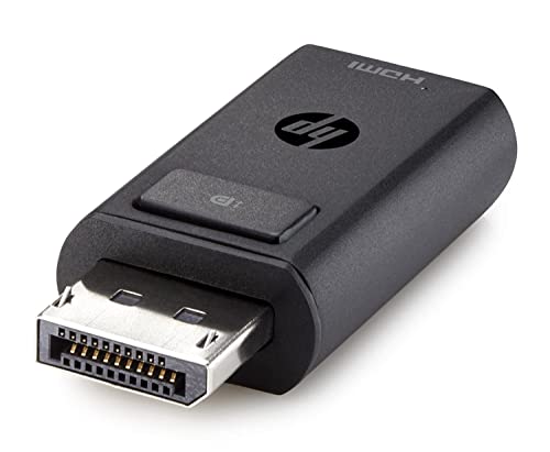 Adaptador de Cabo de Vídeo HP DisplayPort to HDMI Adapter HP - Adaptadores de cabos de áudio e vídeo - displayport, hdmi, adaptador, com fios