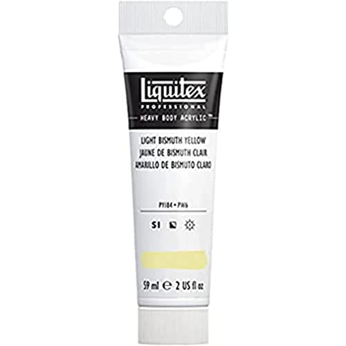 Tinta Acrílica LIQUITEX Heavy Body Bismuto Amarelo Claro LIQUITEX - Tinta, tinta de arte e esmalte - tinta akrílica, liquitex, heavy body, bismuto amarelo claro