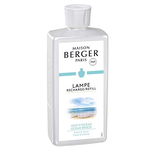 Perfume MAISON BERGER Paris Lampe Recharge Ocean Breeze (500 ml) Lampe Berger - Óleo fragrante - perfume, maison berger paris, lampe recharge, ocean breeze, 500 ml