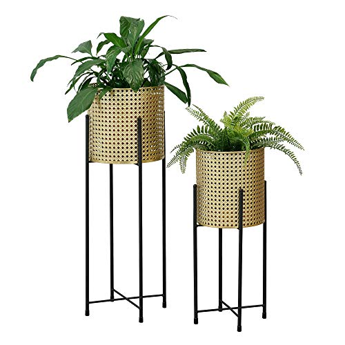Suporte para Plantas C/ Prateleira Metálico [en.casa] - Móveis de exterior - suporte, prateleira, metálico