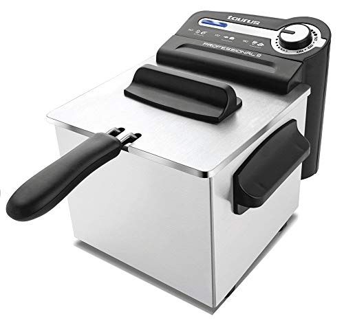 Fritadeira TAURUS PROFESSIONAL2 (2 L - 1.7 kg - Preto) Taurus - Termopares e termopilhas - 2 L, 1.7 kg, preto