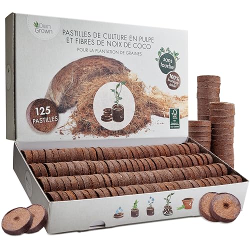 Coco Fiber Pellets 125 Pcs OWN GROWN OwnGrown - Mulch - coco fiber, pellets, 125 pcs, não tóxico