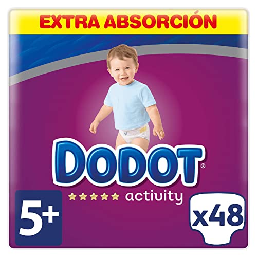 Fraldas DODOT Activity (Tam: Tamanho 5 - 12 a 17 Kg) Procter & Gamble - Banho e corpo - ultra absorventes, tamanho 5, 12-17 kg