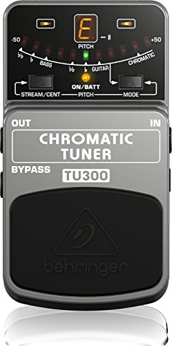 Pedal de Afinamento BEHRINGER TU300 | Preto Behringer - Afinadores eletrônicos - afinador, pedal, pitch, tono, baixo