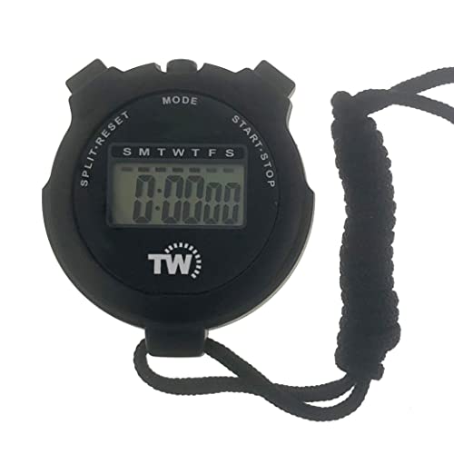 Contador Cronometro Digital com Contagem de Voltas Divisão Thermometer World - Cronômetros - cronómetro digital, contagem voltas, divisão, 100m, 200m, 400m