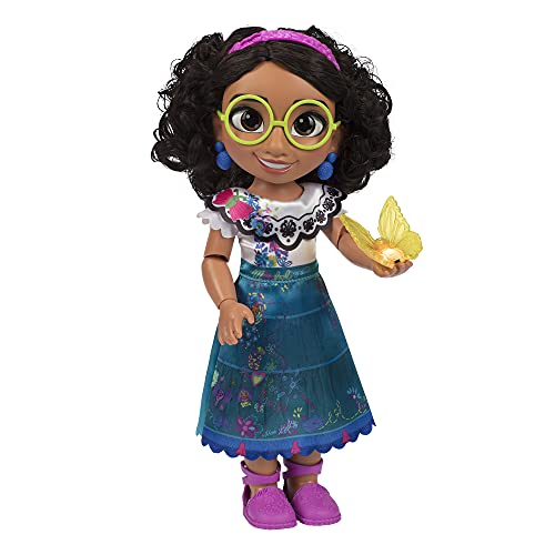 Boneca DISNEY Encanto (Idade Mínima Recomendada: 4 anos) Jakks Pacific - Brinquedos - vestido inspirado, 35 cm, pulseira, mariposa mágica