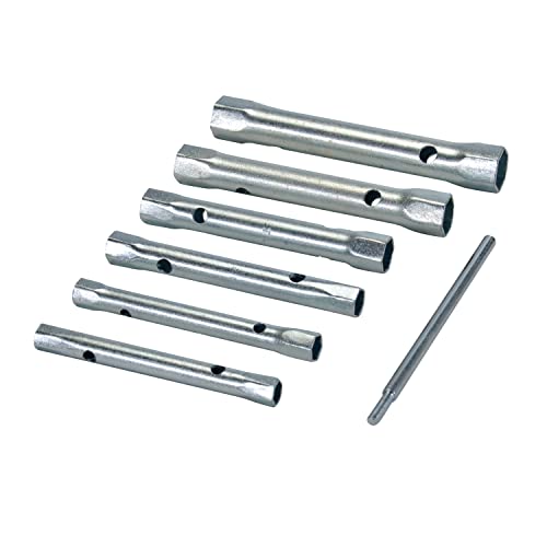 Conjunto de Chaves de Fenda SILVERLINE 589709 Silverline - Chaves inglesas - chave de fenda, aço inoxidável, resistente à corrosão, barra tommy