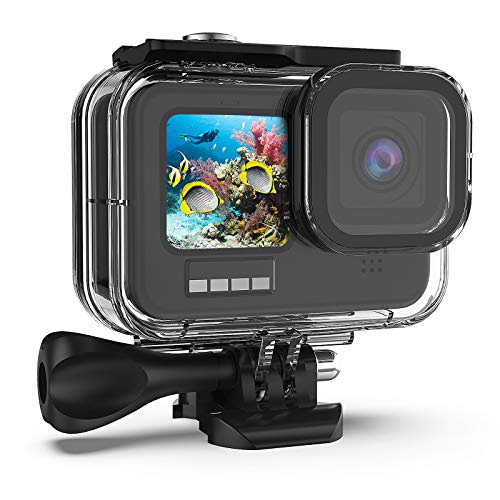 Capa Impermeável Kuptone para Action Cam Hero 12/11/10/9 Preto Kuptone - Caixas estanques para câmeras subaquáticas - impermeável, GoPro, poliuretano, resistente