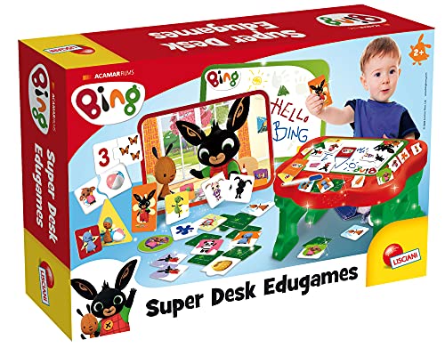 Banco de Atividades BING (Idade Mínima Recomendada: 12 meses) Liscianigiochi - Brinquedos de atividade para bebês - educativo, 12 meses, manual de atividades, caneta