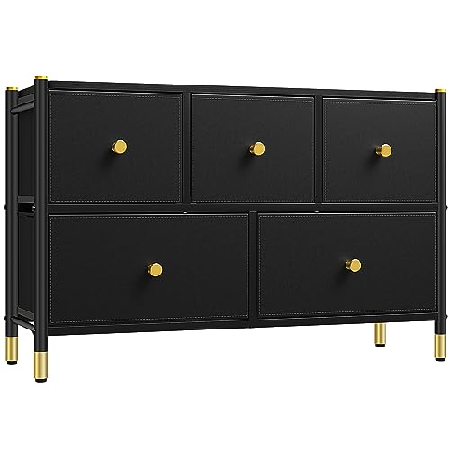 Armário Organizador YITAHOME com 5 Gavetas de PU YITAHOME - Comodas - 5 gavetas, poliuretano, compacto, moderno