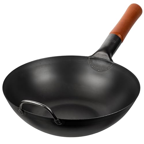 Frigideira YOSUKATA 30 cm (Aço Carbono - Preto) YOSUKATA - Utensílios de cozinha - aço carbono, preto, 30 cm
