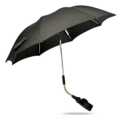 Guarda-Sol com Abraçadeira ZJRIGHT 50x73cm Preto ZjRight - Guarda-sóis e guarda-chuvas - abracadabra, 50x73cm, preto