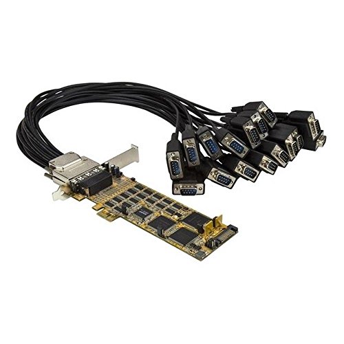 Placa/adaptador de interface StarTech.com PEX16S550LP Interno Amarelo STARTECH.COM - Placas-mãe - placa, adaptador, interface, internacional