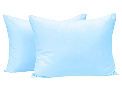 Capa de Almofada Infantil 2 Unidades Azul Baby Amabc - Roupa de cama - almofada, infantil, azul
