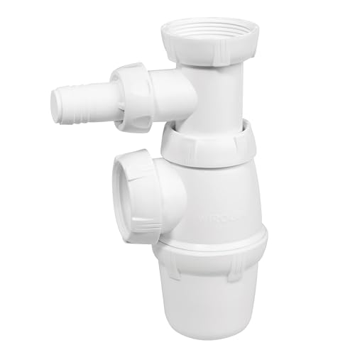 Sifão para Lavadoras de Roupa WIRQUIN 000.000.001 Wirquin - Sifões de encanamento - sistema de sifões, adaptador, lavatório, máquina de lavar roupa