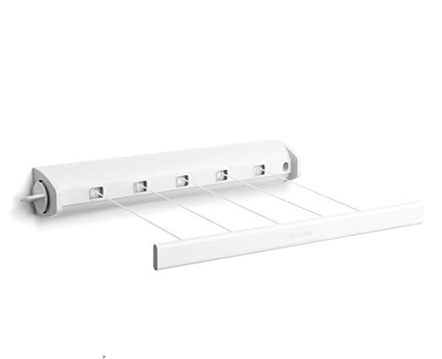Prateleira para Roupa BRABANTIA 385728 (Branco - Aço) Brabantia - Secadores e cabides - branco, aço, 475x78x73mm